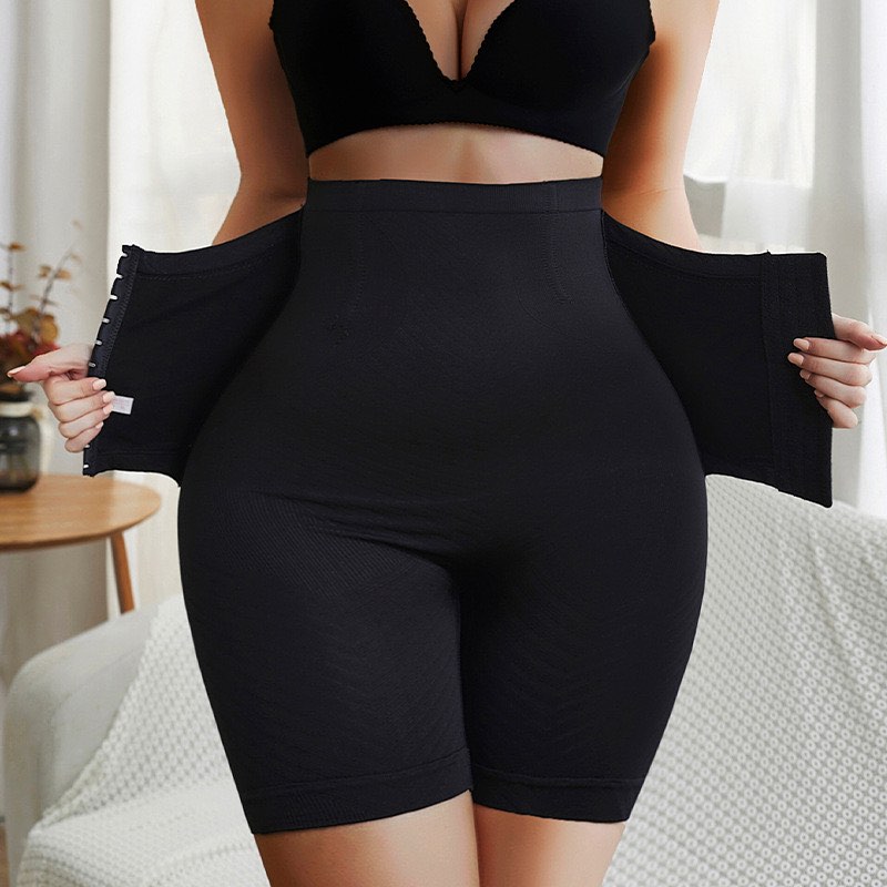 Tummy Tucker - 4-in-1 Shaper - Quick Slim Shape Wear Tummy, Back, Thighs, Hips - Black/Efffective Seamless Tummy Tucker