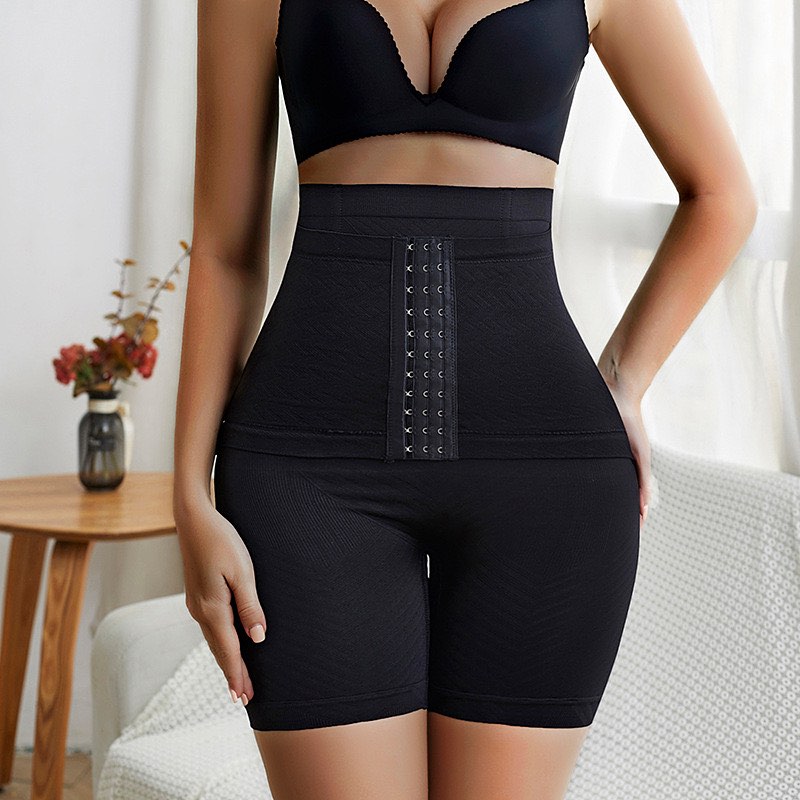 Tummy Tucker - 4-in-1 Shaper - Quick Slim Shape Wear Tummy, Back, Thighs, Hips - Black/Efffective Seamless Tummy Tucker
